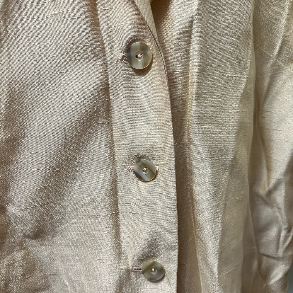 67 rayon suit coat with buttons